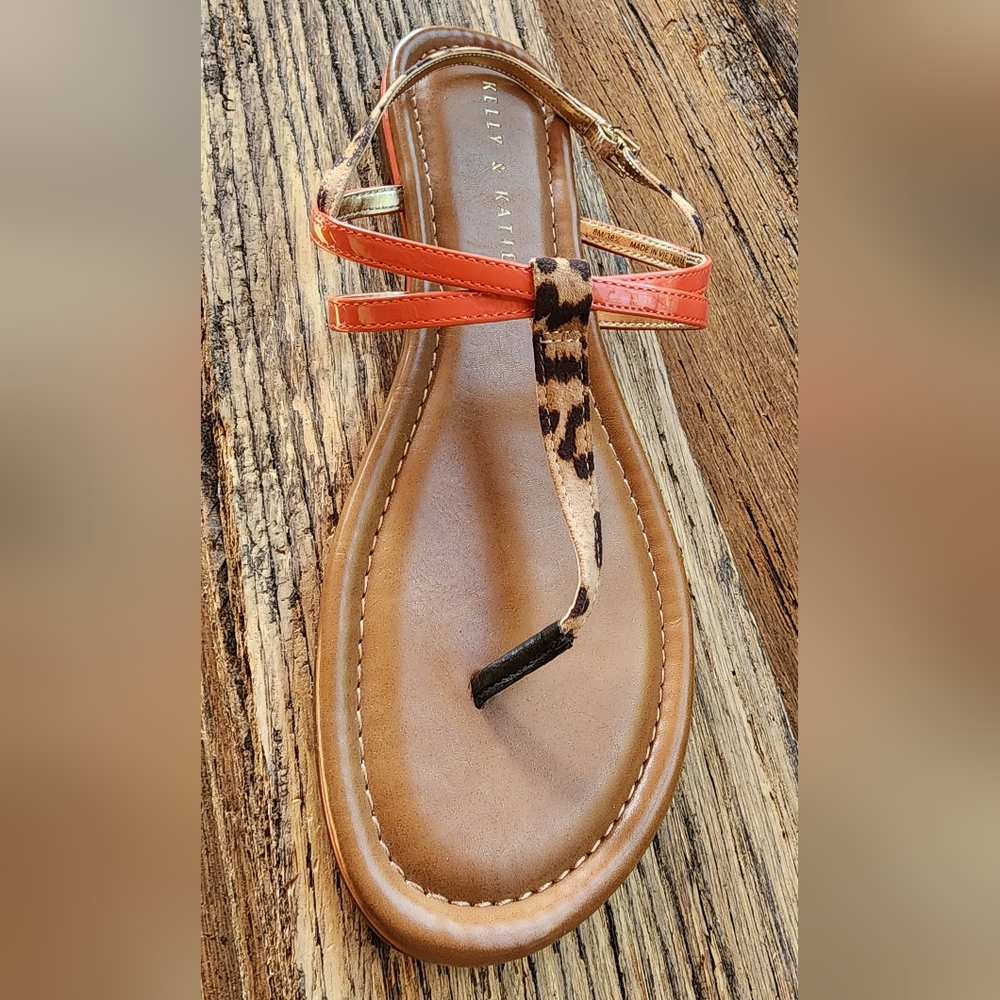 Kelly & Katie Pattiee Sandal Size 8M/38 1/2, NWOB.